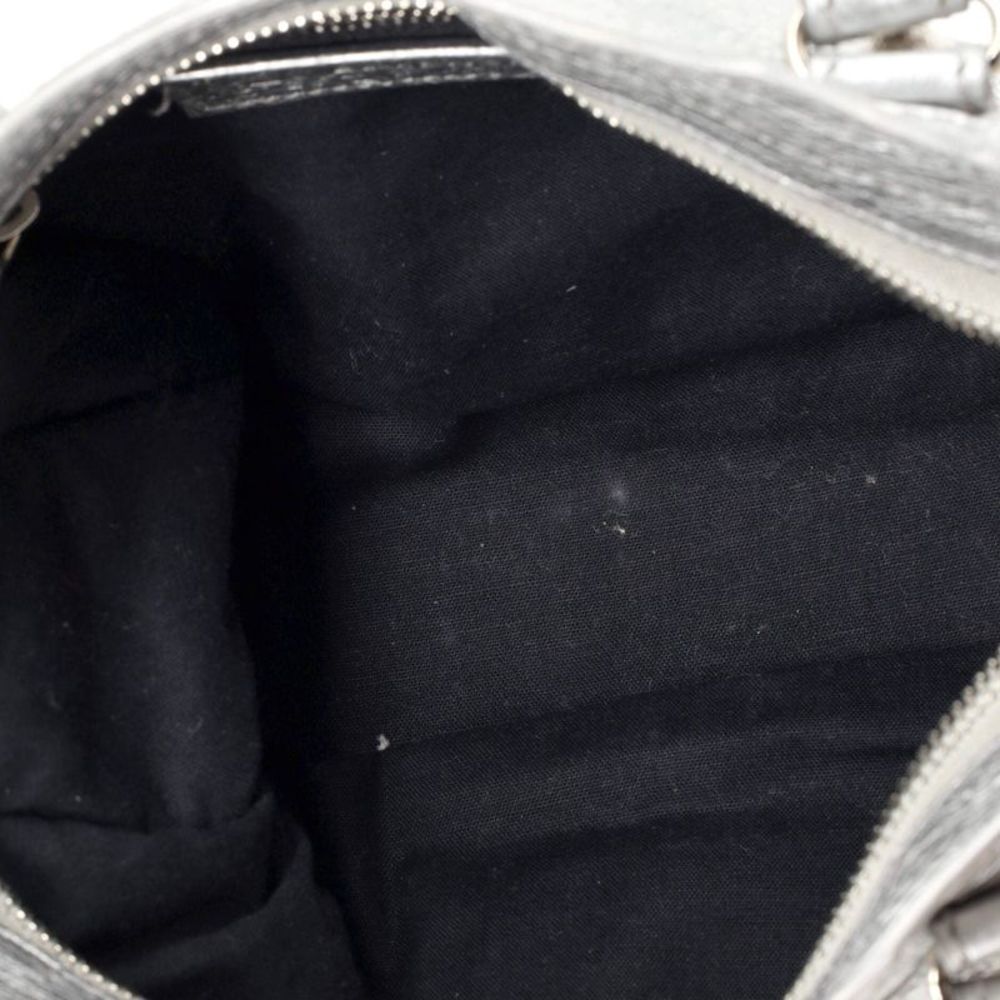 Balenciaga City Classic Studs Bag Leather Mini Silver - Picture 6 of 10
